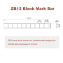 Маркування для клем ZB12 blank без символів
