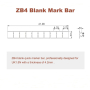 Маркування для клем ZB4 blank без символів