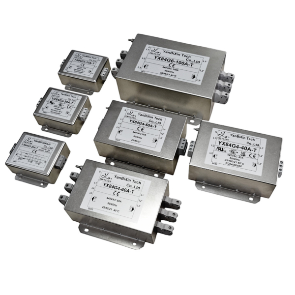 Фото - Фільтр ВЧ EMI 250/440VAC YX84G4-50A-T