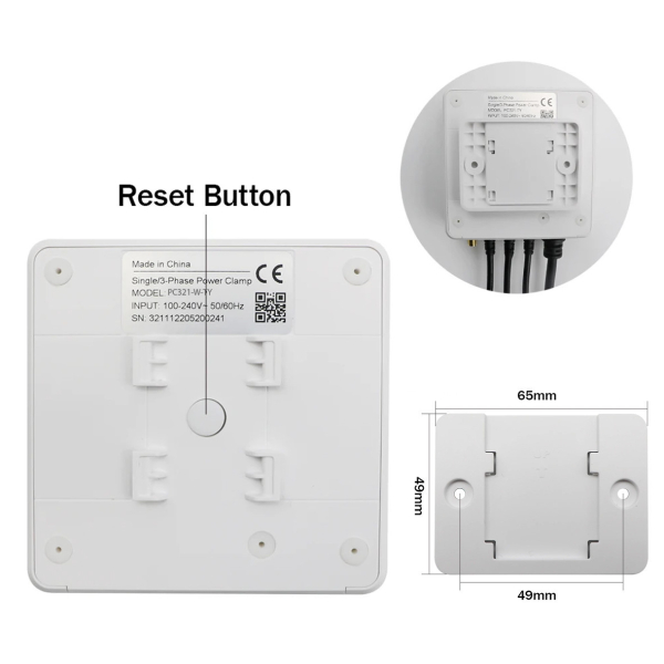 Фото - Лічильник електроенергії 3ф 200А WiFi Smart PC321-W