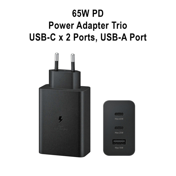 Фото - Зарядка EP-T6530 65Вт QC3.0, SFC 2.0, USB type C для телефону з кабелем 1,8м