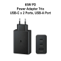 Зарядка EP-T6530 65Вт QC3.0, SFC 2.0, USB type C для телефону з кабелем 1,8м