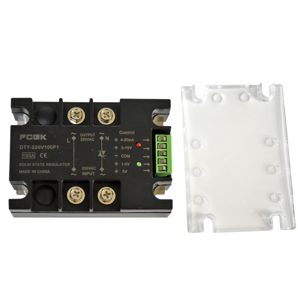 Фото - SSR регулятор потужності 1фаза DTY-220V100P1, 100А, DC-AC