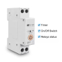 Розмикач 63А 220V AC Tuya WiFi на DIN рейку ORANGE