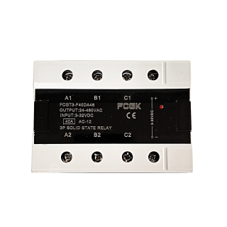 Фото - SSR реле 3фази FCGT3-F40DA, 40А, DC-AC