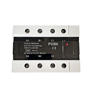 Фото - SSR реле 3фази FCGT3-F80DA, 80А, DC-AC