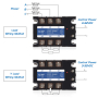 Твердотільні SSR реле 3фази ZGT3-80DA, 80А, DC-AC