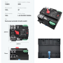 Розумний перемикач джерела живлення 2полюси 220VAC/125А, GRID/GEN, TOQ7, WiFi eWeLink, TOMZN