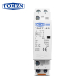 Контактор модульний 220VAC/25A, TOCT1-25, 2полюси, 2NC, DIN рейка, TOMZN
