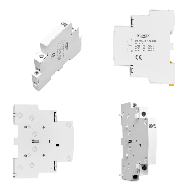 Фото - Додаткові контакти  O+F 1NO 1NC, TOMZN